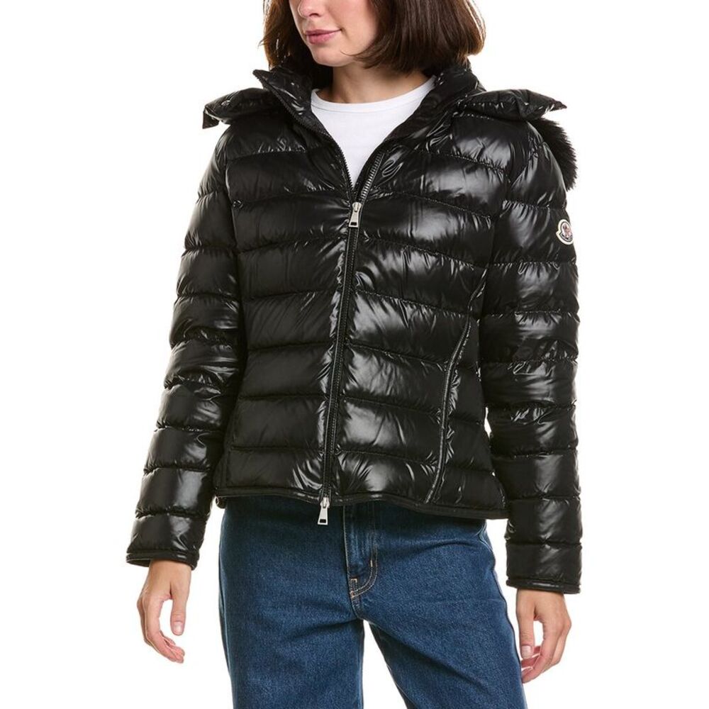 Moncler Womens  Down Jacket, Black